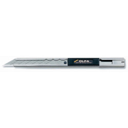 OLFA GRAPHIC ART KNIFE STAINLESS 30 DEGREE ANGLED BLADE SNAP OFF