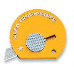 OLFA TOUCH KNIFE 32 PER PACK ON HANG UP DISPLAY CARD