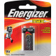 ENERGIZER MAX  9V 1 PACK (MOQ12)