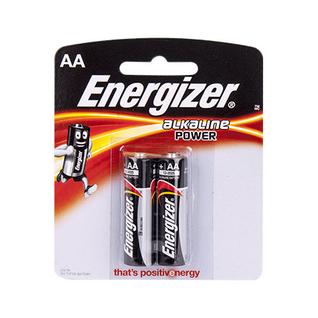 ENERGIZER POWER AA - 2 PACK  (MOQ 20)