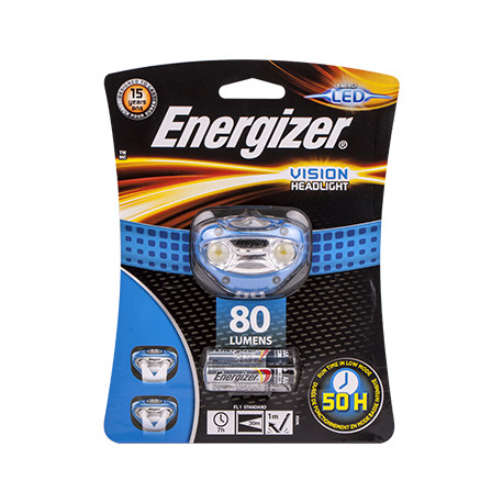 ENERGIZER VISION HEADLIGHT BLUE (HDA32) 100LUM