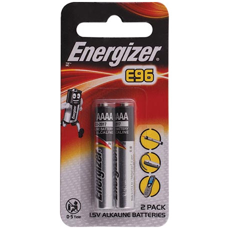 ENERGIZER MINIATURE  AAAA: E96 (2 PACK) (MOQ 12)