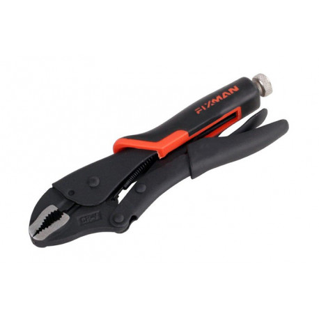 FIXMAN CURVED JAW LOCK GRIP PLIERS 7````/180MM