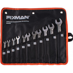 FIXMAN 11PCS COMBINATION SPANNER SET 8-9-10-11-12-13-14-15-17-19-22