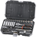 FIXMAN SOCKET DRIVE SET 42PC  X 1/4````