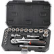 FIXMAN SOCKET DRIVE SET 20 PC X 3/8````