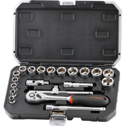 FIXMAN SOCKET DRIVE SET 20 PC X 3/8````