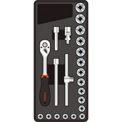 FIXMAN 22-PC 3/8```` DR.SOCKETS and ACCESSORIES