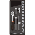 FIXMAN 22-PC 3/8```` DR.SOCKETS and ACCESSORIES