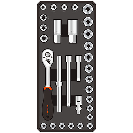 FIXMAN 31-PC 3/8````DR.SOCKETS and ACCESSORIES