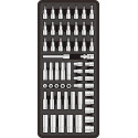 FIXMAN TRAY 57 PIECE 1/4```` DRIVE SOCKETS AND ACCESSORIES