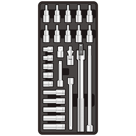 FIXMAN 26-PC 3/8```` DR.SOCKETS and ACCESSORIES