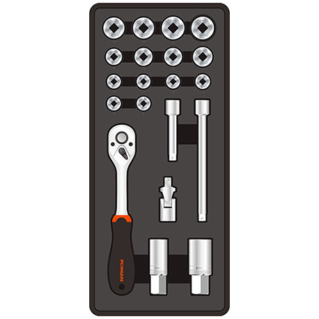 FIXMAN 20-PC 3/8```` DR.SOCKETS and ACCESSORIES