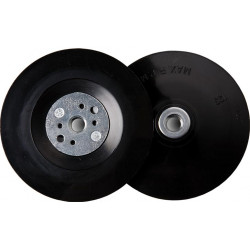 GRINDER PAD and NUT 115MM M14X2MM BLACK