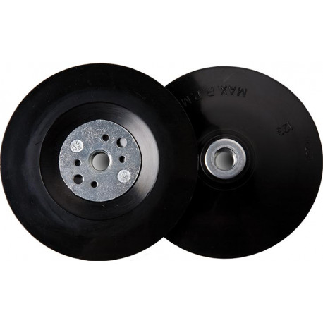 GRINDER PAD and NUT 115MM M14X2MM BLACK