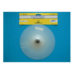 GRINDER PAD and NUT 230MM M14X2MM WHITE