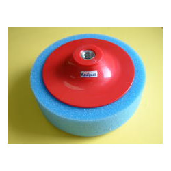 BLUE COMPOUNDING/POLISH SPONGE 150MM M14 X 2MM