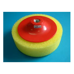 YELLOW AGGRESSIVE SPONGE 150MM M14 X 2MM