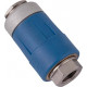 SAFETY QUICK COUPLER 1/4````F PACKAGED TWO STAGE RELEASE AIRBLOCK