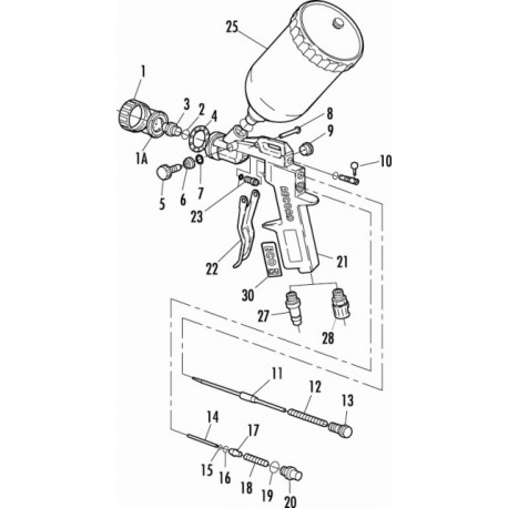 UPPER CUP FOR ECO 2200