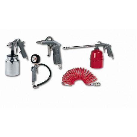 SPRAY GUN KIT 5PIECE W/162B