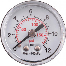 PRESSURE GAUGE 40MM 1/8 REAR