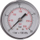 PRESSURE GAUGE 0-20BAR1/4REAR 63MM D6314R20