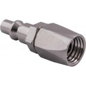 GAV STRAIGHT CONICAL 1/8 M PUSH IN FITTING FOR 8MM HOSE