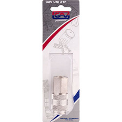 UNIVERSAL QUICK COUPLER 1/4F PACKAGED