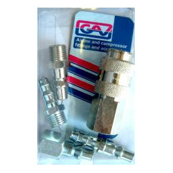 QUICK COUPLER SET 5PIECE PACKAGED