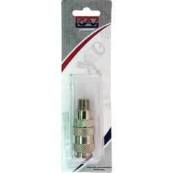 UNIVERSAL QUICK COUPLER 1/4````M PACKAGED