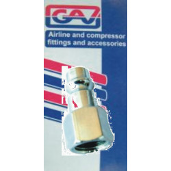 CONNECTOR GERMAN 1/4````FEM. 2 PACKAGED