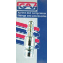 CONNECTOR GERMAN 8MM HOSE 2 PACKAGED