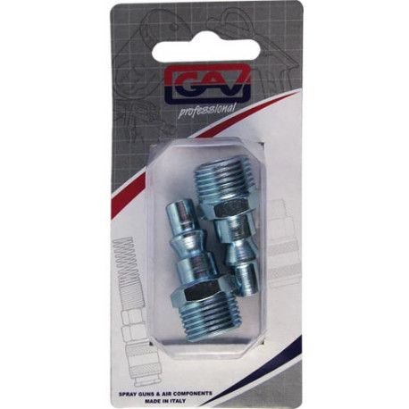 QUICK COUPLER/INSERTS ARO 3/8````M 2 PACKAGED