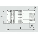 QUICK COUPLER MAGNUM 3/8````FEMALE