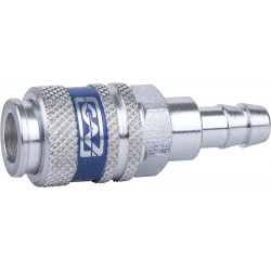 HARDENED STEEL QUICK COUPLER 10MM HOSE TAIL