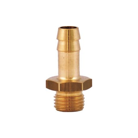 HOSE TAIL BRASS 3-8 MX13MM