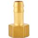 HOSE TAIL BRASS 1-4 FX9MM