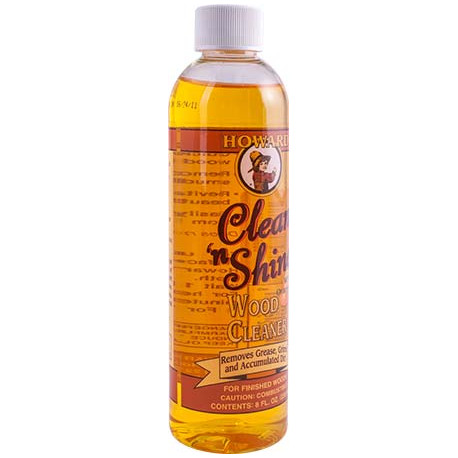 HOWARD CLEAN N SHINE WOOD CLEANER 8.00 FL.OZ