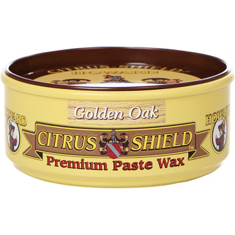 HOWARD GOLDEN-OAK CITRUS-SHIELD PASTE WAX 11 OZ.