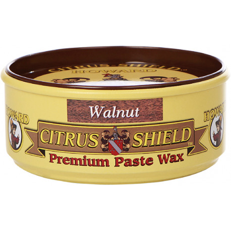 HOWARD WALNUT CITRUS-SHIELD PASTE WAX 11 OZ.