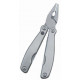 MULTITOOL SILVER WITH LED LIGHT and NYLON POUCH IN BLISTER