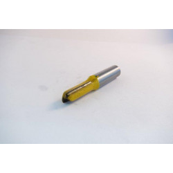 STRAIGHT BIT 10MM X 25MM CUT 2 FLUTE METRIC 1/2```` SHANK