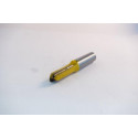 STRAIGHT BIT 10MM X 25MM CUT 2 FLUTE METRIC 1/2```` SHANK