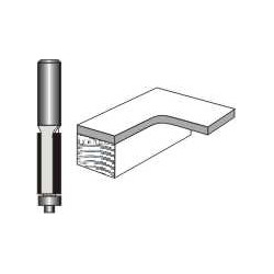 TRIM  BIT 1/2````(12.7) X 1 1/4```` (31.8MM) 1/4```` SHANK