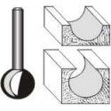 PLUNGE CUTTING BALL 3/4````(19MM) X 3/4````(19MM) 1/4````SHANK