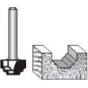 CLASSICAL PATTERN PLUNGE CUTTING FLAT BOTTOM 3/4```` X 7/16````  1/4```` SHANK