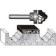 CLASSICAL PLUNGE CUTTING 3/4```` X 1/2```` WITH TOP BEARING (5/32```` DIAMETER)