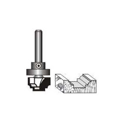 CLASSICAL PATTERN PLUNGE CUTTING 1/2```` X 3/8```` WITH TOP BEARING  1/4```` SH