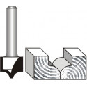 PANEL MOULD 13MM X 12.5MM POINT CUTTING QUARTER ROUND RADIUS 5/16```` 1/4